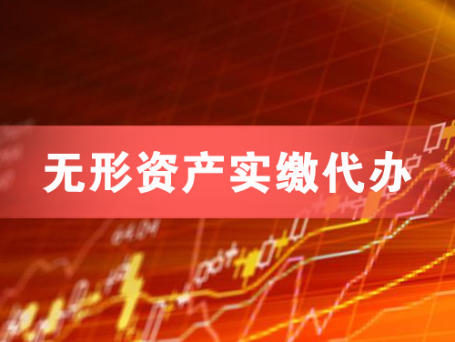 榆树无形资产实缴资本代办